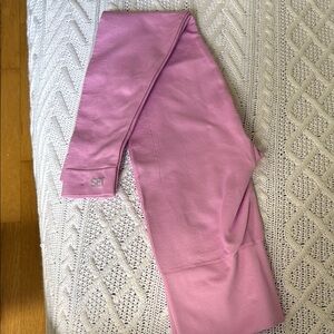 SET Active Pink Charm Seamless Sculptflex Leggings - SMALL